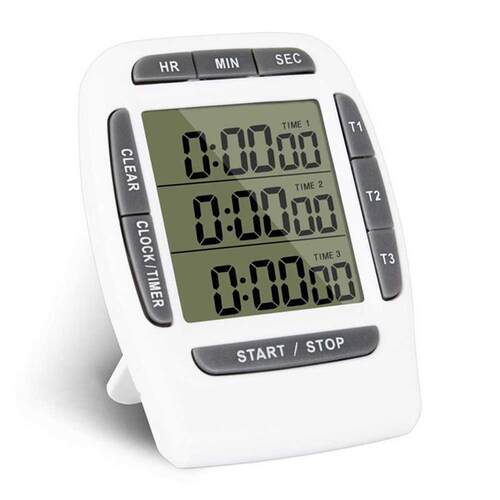 Multifunction Kitchen Timer 3 Display Channels Electronic Co