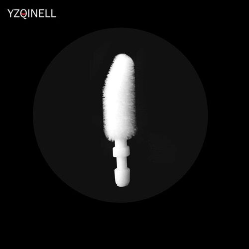 500pcs Disposable Lip Brush Cotton Head Replacement Head for
