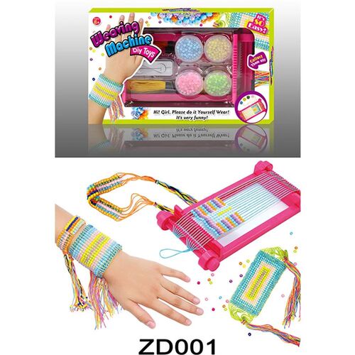 DIY Handmade Knitting Art Craft Activity Weaving Machine Bra