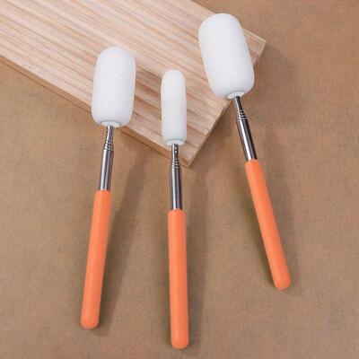 Pottery Absorbent Sponge Telescoping Stick Pottery Sculpture