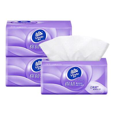 NEW Vinda thin and tough tissue paper 3 layers 100 sheets 3