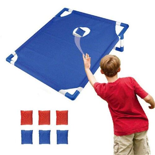 Portable Cornhole Set Sandbag Game Corn Hole Toy with 1