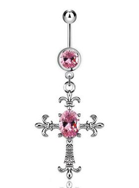 1Pcs 14G Stainless Steel Butterfly Navel Belly Button Rings