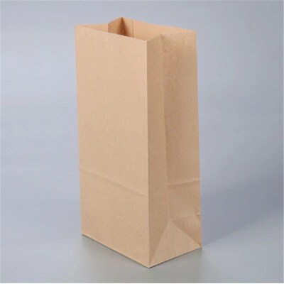 25/50pcs Kraft Paper Bag Gift Bags Packaging Biscuit Candy F