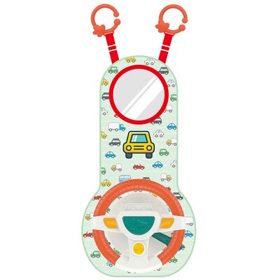 Baby Kids Eletric Simulation Steering Wheel Toy Driving Inte