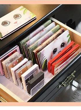 Eye Shadow Tray Storage Rack Transparent Powder Box Desktop