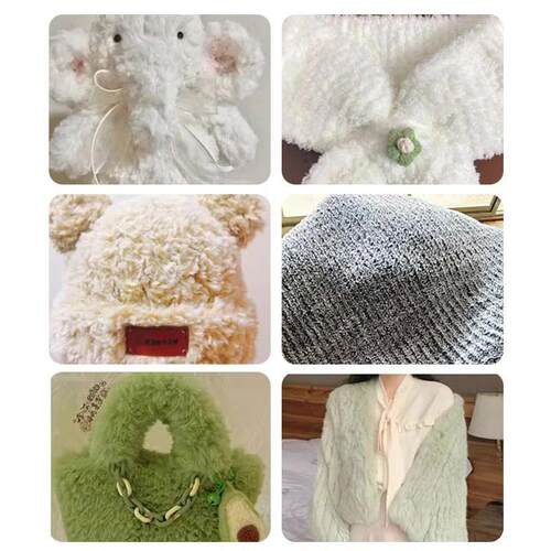 50g/Roll Faux Fur Yarn Hair Rabbit Wool Cashmere for Hand Kn