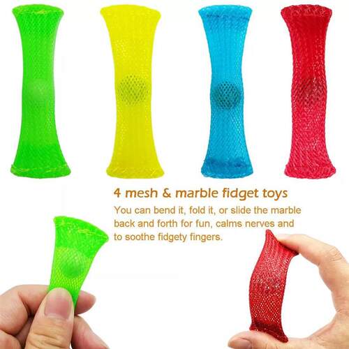 Acupressure Rings Spiky Sensory Finger Rings Set for Teens