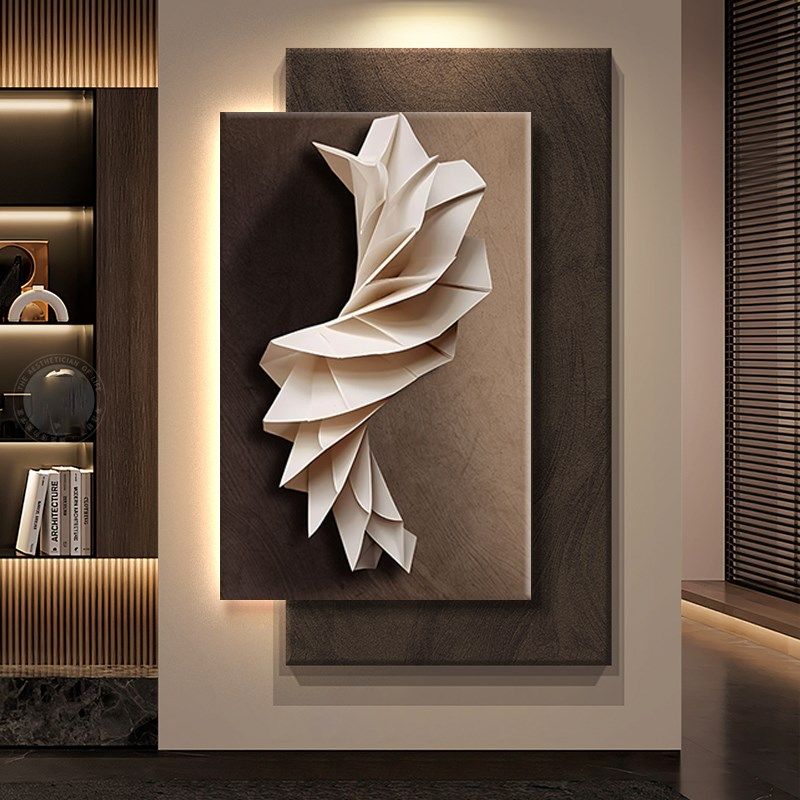 高级感玄关装饰画意式极简立体砂岩画高端抽象客厅沙发背景墙挂画,家居饰品,氛围画/灯画,淘宝优惠券,粉丝福利购,淘宝优惠卷