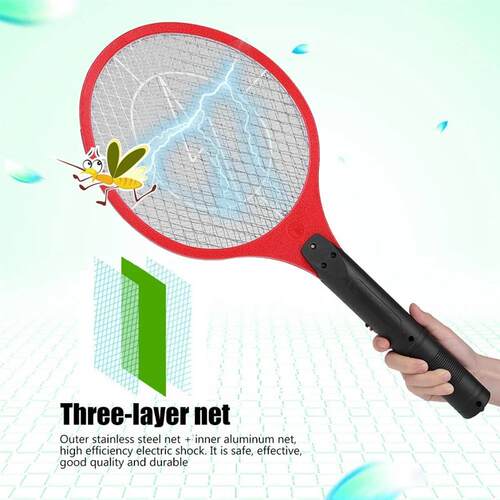 Electric Mosquito Swatter Cordless Rechargeable Electric Fly
