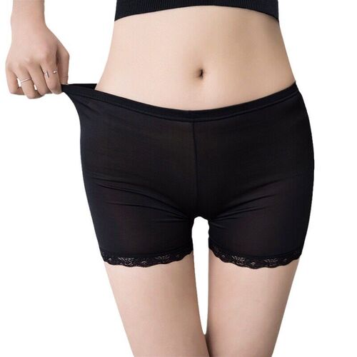 Anti-glare Leggings Plus Size Womens Outer Wear Lace Safety