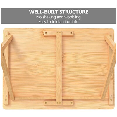 Folding TV Tray Tables Dinner Side Table for Eating at Couch