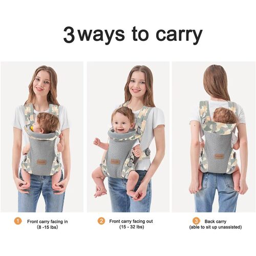 New Baby Sling Carrier Newborn Hip Seat Kangaroo Bag Infants