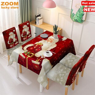 Christmas tablecloth,chair cover,table cloths decorations