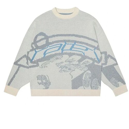 Women Pullover Sweater Creative Knitted Sreetwear Ladies Ove