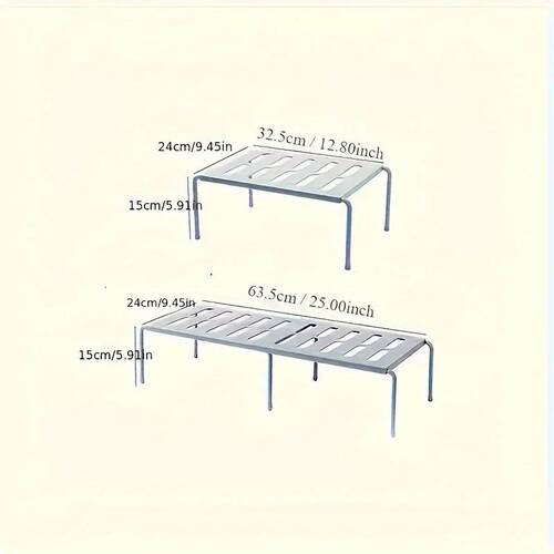 Plastic Shoe Rack Multi-Tier Storage Organizer, Space-Saving