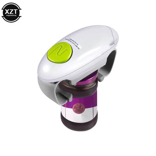 Electric Can Opener Smooth Edge Practical Automatic Jar Bott