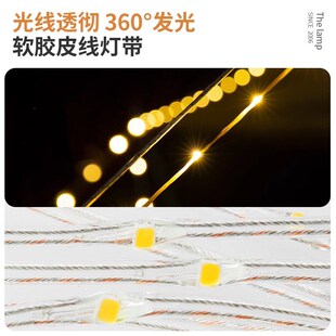 Outdoor camping lights portable waterproof light string tent