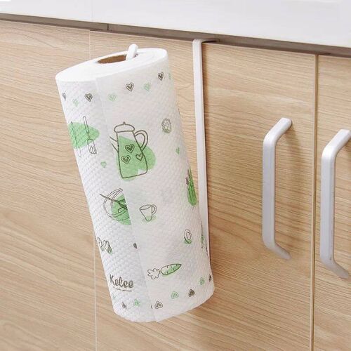 Wall Mounted Paper Roll Holde Bathroom Closet Cabinet Storag