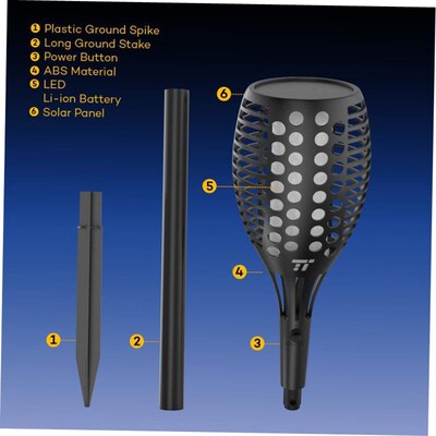 Solar Garden Lights Torch Light Outdoor Decoration 火把灯 1