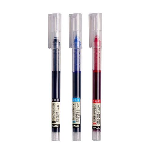 10-Pack of High-Capacity Direct Liquid Rollerball Pens, Suit