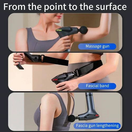 Hot Selling Long-handle Electric Massage Gun: Multifunctiona
