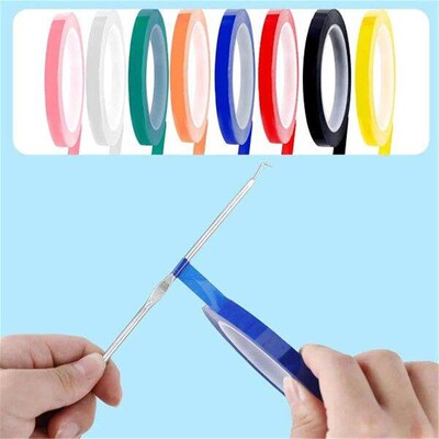 8 Rolls Colors Autoclave Tape 216 Ft/L X 0.4 In/W