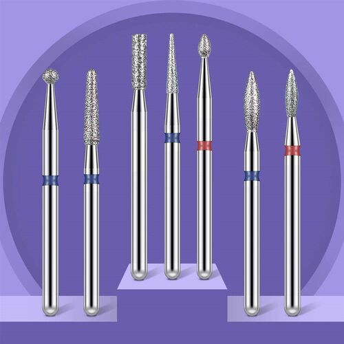 23 Types Diamond Nail Drill it Mill Cutter All For Manicure