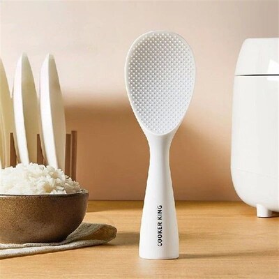 Heat-resisting Silicone Rice Spoon, Non-stick Spatula,