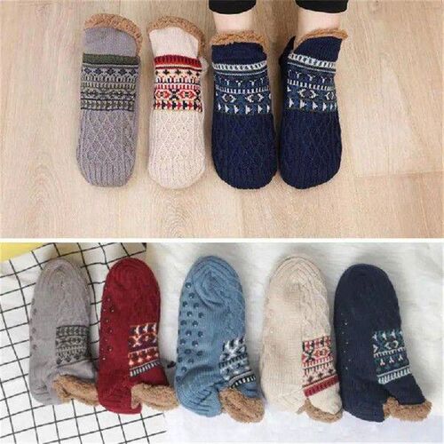 Fall And Winter Floor Socks Home Warm Women Men Socks Snow