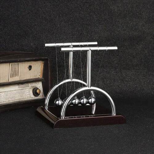 Newtons Cradle Balance Steel Ball Teaching Supplies Physics