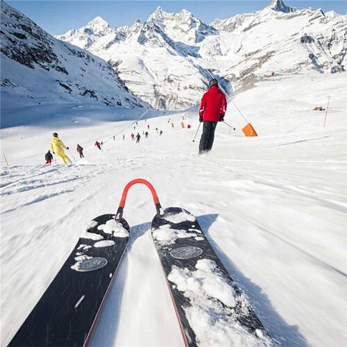 7 Colors Ski Tip Connector Beginners Winter Children Adults