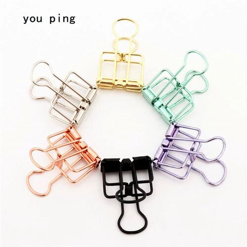 High quality  48mm 32mm 19mm Multicolor metal Binder clip fo