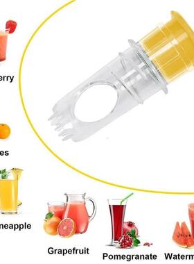 Portable Lemon Squeezer Plastic Resuable Lightweight Juices