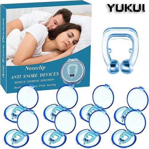1-8PCS Anti Snoring Devices Silicone Magnetic Anti Snoring N