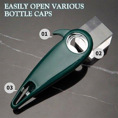 New 3-in-1 Manual Opener Fine Workmanship Durable Sturdy