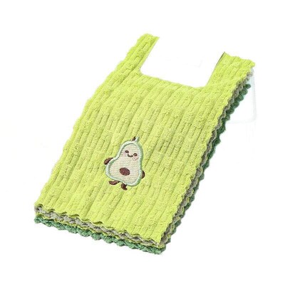 Avocado cloth, kitchen-specific dishcloth, absorbent and lin
