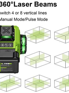 Lfne2/4D16 Lnes 360Self-levelng Laser Levels Optonal trpod