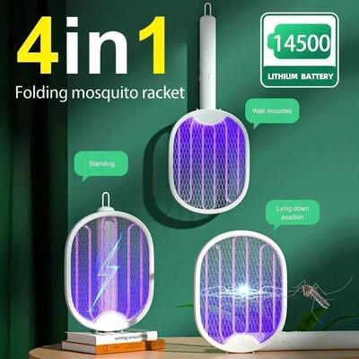 Electric Mosquito Racket Portable Foldable Mosquito Killer L