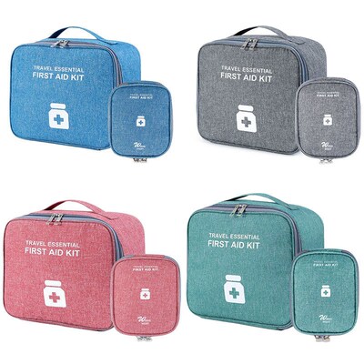 Large Capacity Medicine Storage Bag Portable Travel Medicine