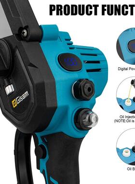 New Electric Saw 8 Inch With Digital Display Wiredless Recha