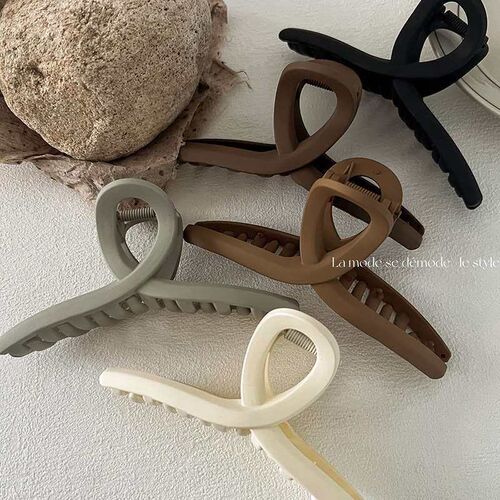 Large 13cm matte texture versatile hairpin clip hair accesso