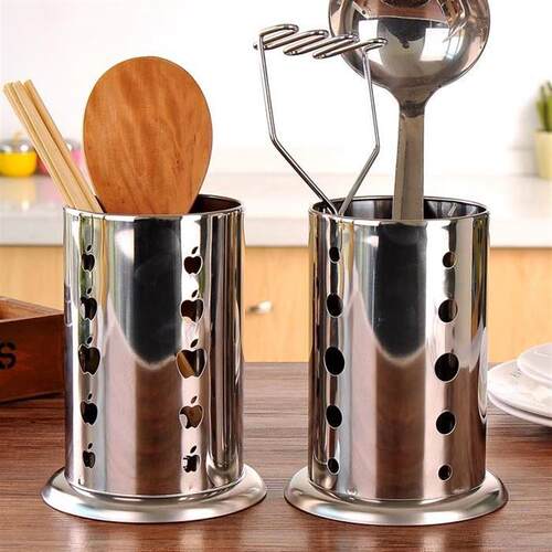 Wall-mounted stainless steel chopsticks holder for home use,