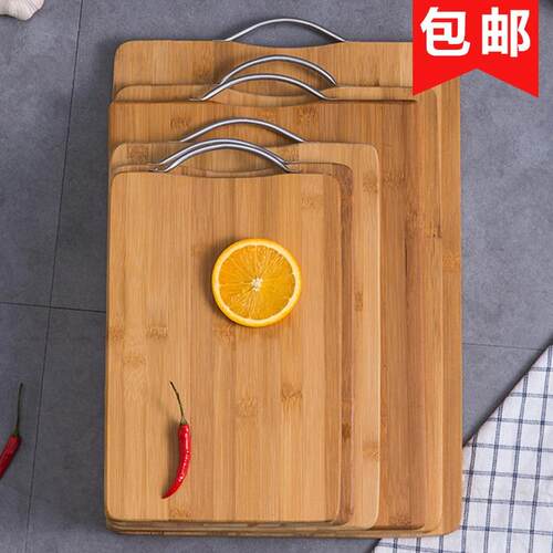 Household kitchen chopping board bamboo solid wood sticky
