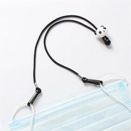 Kids Cartoon Mask Chains Hanging Neck Rope Cute Colorful