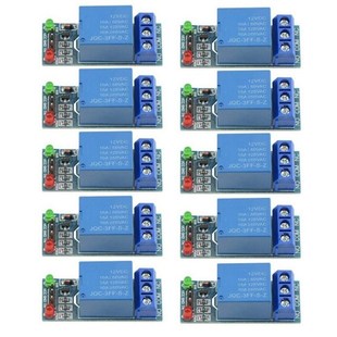 10Pcs One Channel Relay Module 12V Low Level Trigger Relay E