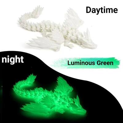 15cm 3D Printed with Movable Wings Dragon Movable Joint Fidg