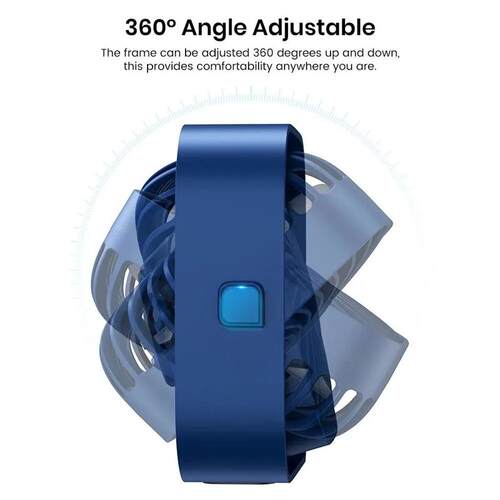 TOPK Portable Fan,USB Desk Fan Table,Quiet 3 Speed Wind Pers