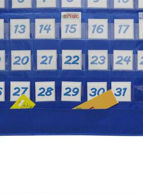 School Classroom Calendar Pocket Chart Wall Calendar & Weath