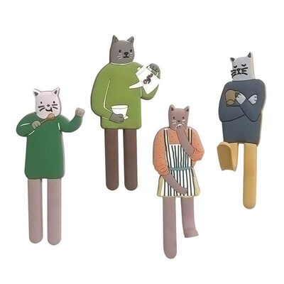 Cartoon animal viscose traceless hook Nordic simple small it
